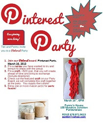 Pinterest Party Invite Picture