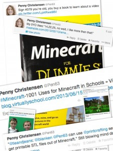 Minecraft Tweet Collage