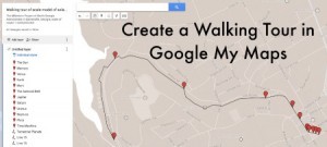 Google My Maps Walking Tour