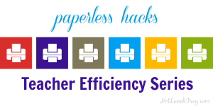 Teacher Efficiency Series PAPERLESS