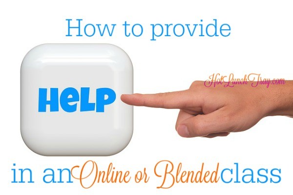 Help Module in Online Blended Class