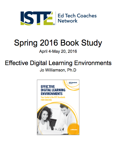 ISTE Spring 2016 Book Study