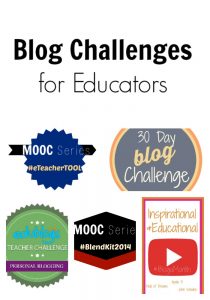 blog challenges for educators