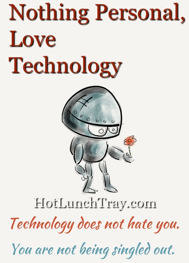 nothing personal love technology small