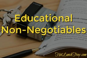 Educational Non-Negotiables