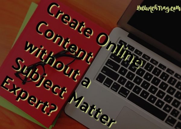 Online Content without Subject Matter Expert