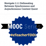 Link to eTeacher Tool MOOC