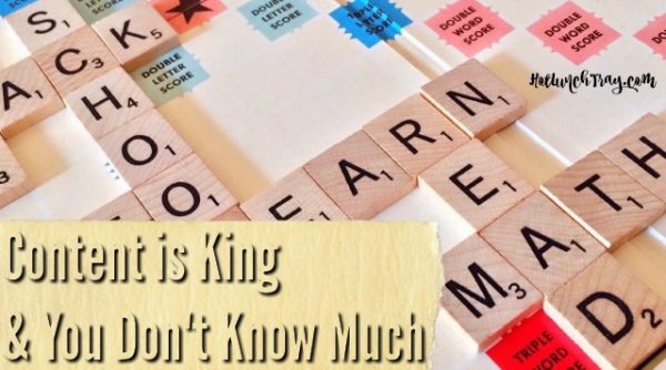 content is king
