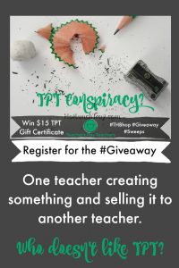TPT Giveaway PIN