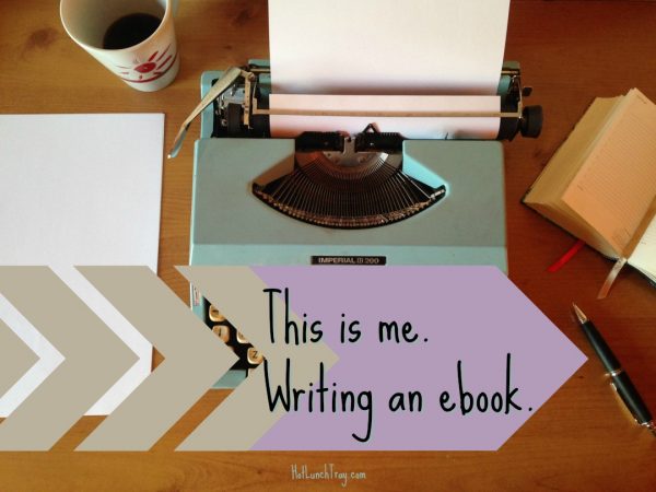 me writing an ebook