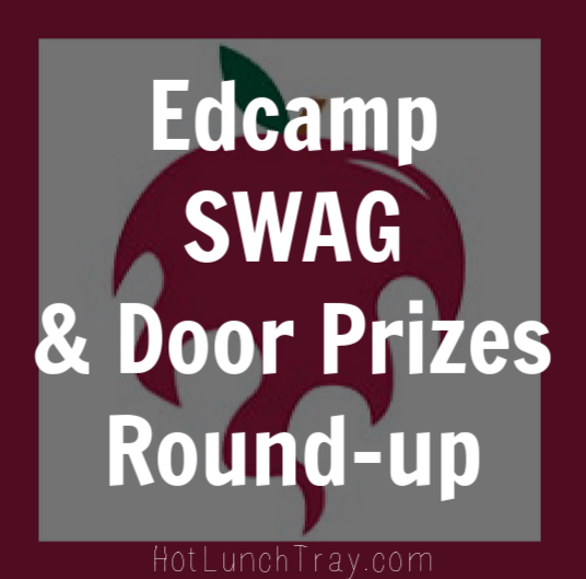 Edcamp SWAG and Door Prizes Round up