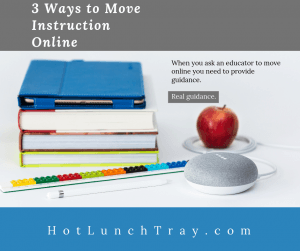 3 ways to move instruction online FB