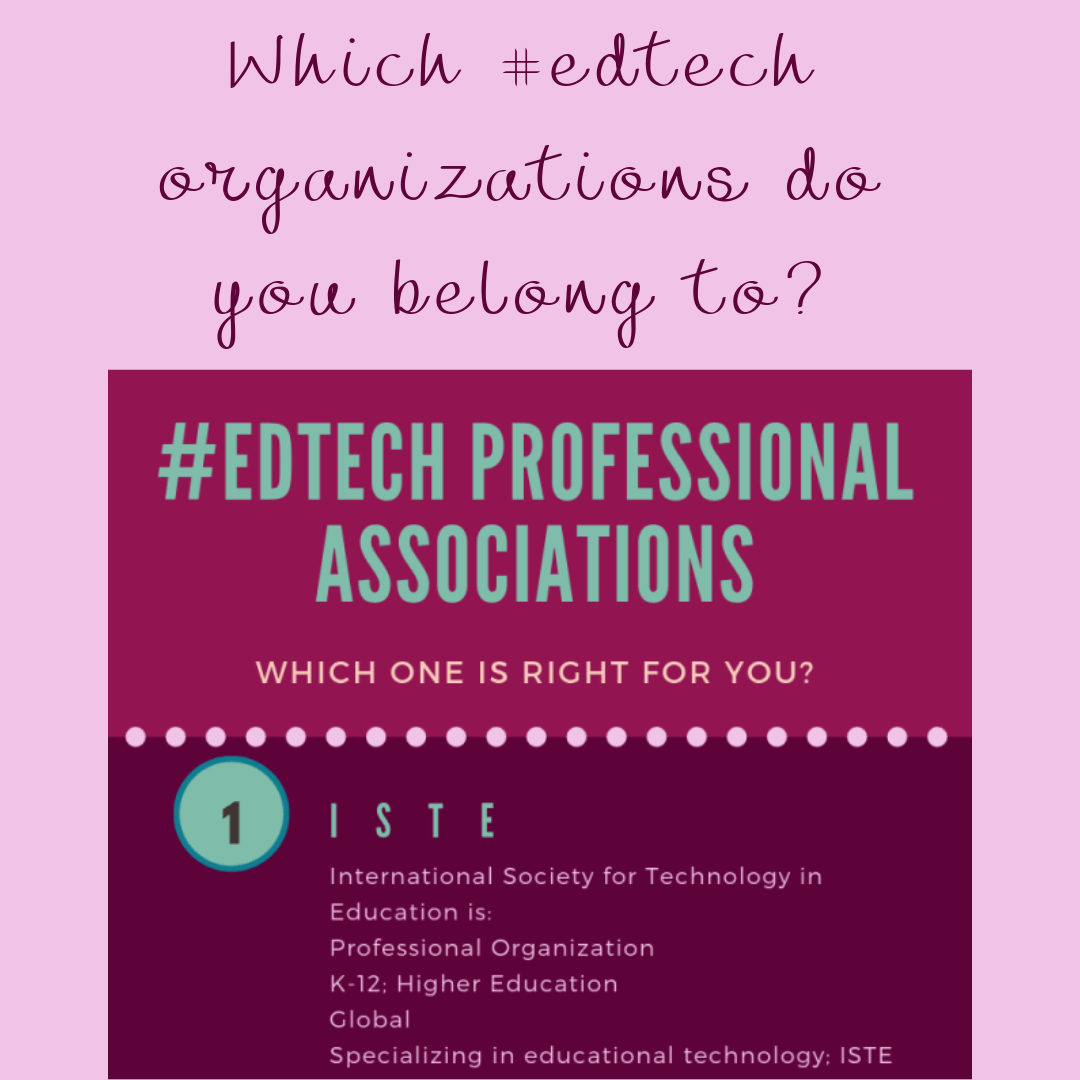 Join an #edtech Professional Organization - Hot Lunch Tray