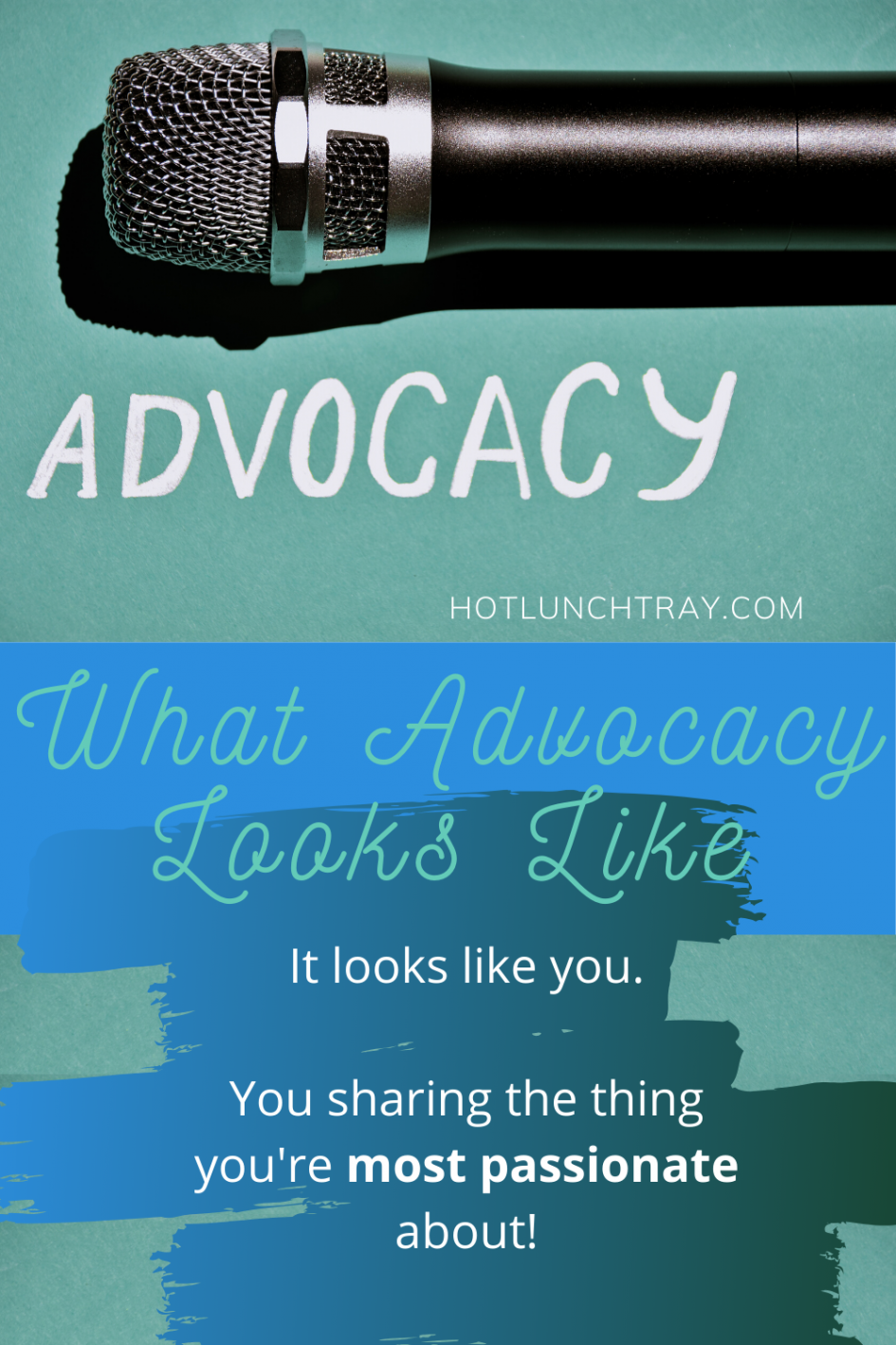 What Advocacy Looks Like ECE Hot Lunch Tray