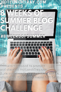 2020 #8weeksofsummer Blog Challenge PIN