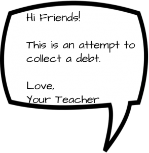 Debt Collector Teacher